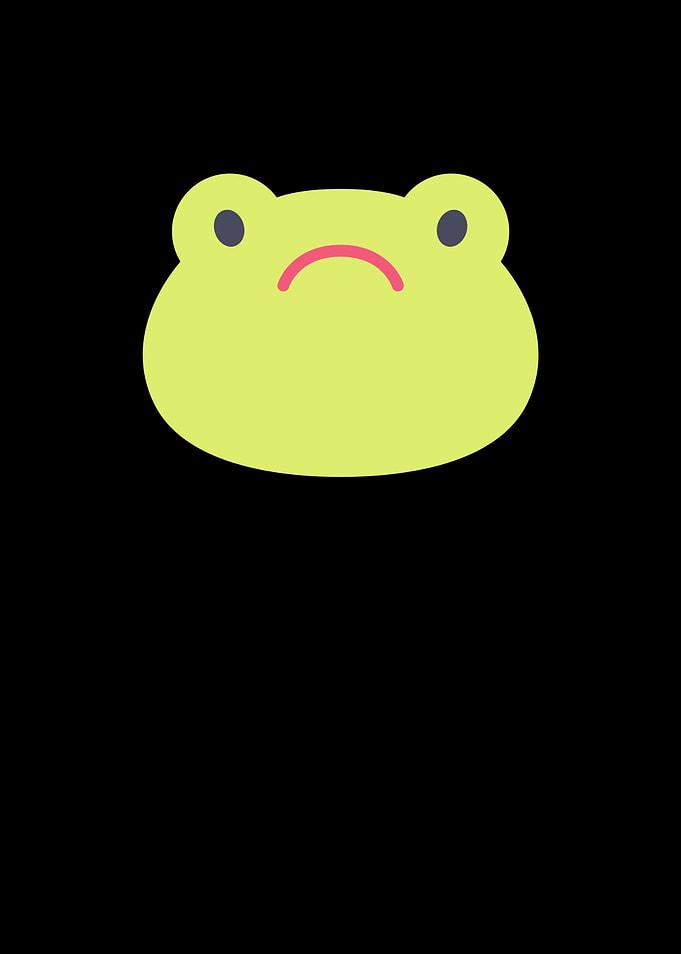 So Over It Frog Funny