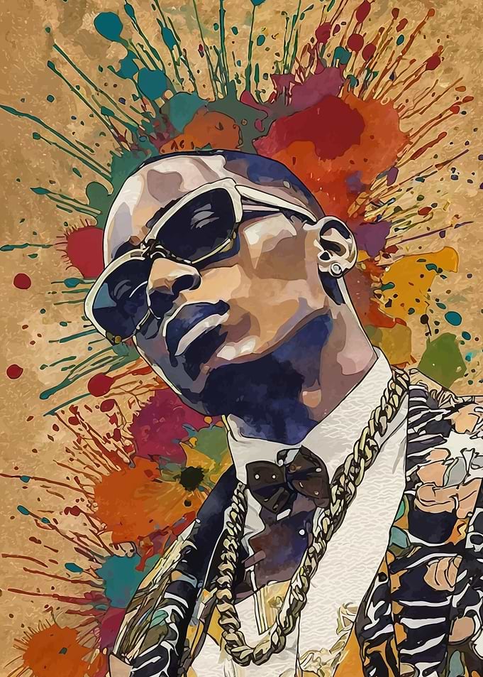 Soulja Boy Hip Hop Artist Portrait