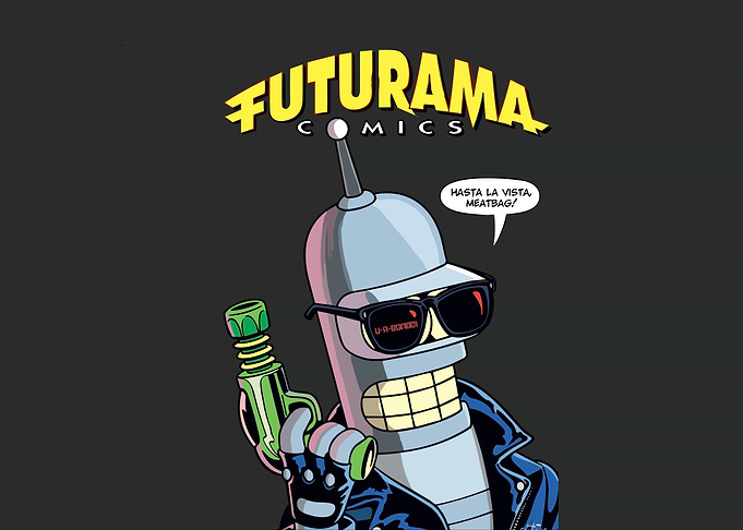 Futurama Comics Bender