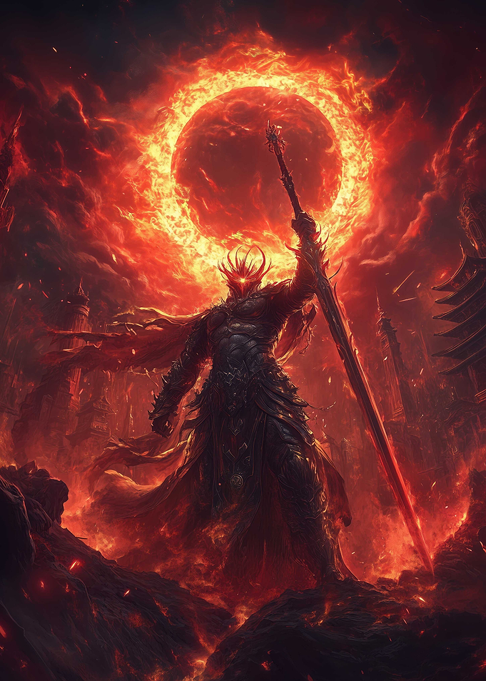 The Infernal King of the Blazing Eclipse