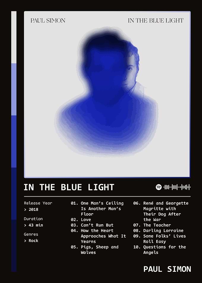 In the Blue Light (2018) Album by Paul Simon