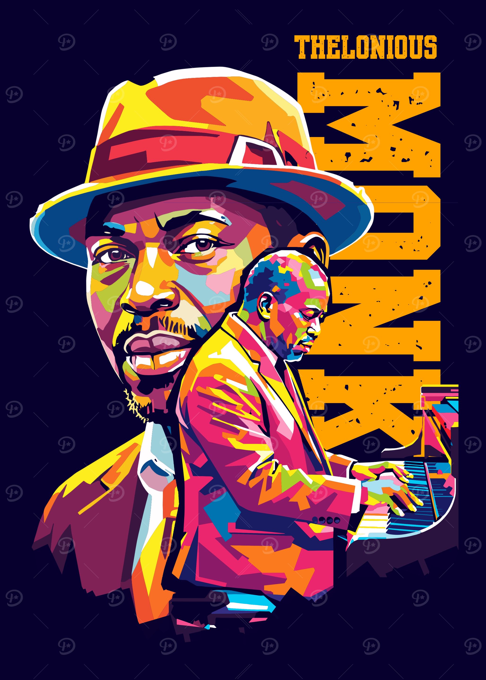Thelonious Monk Pop Art