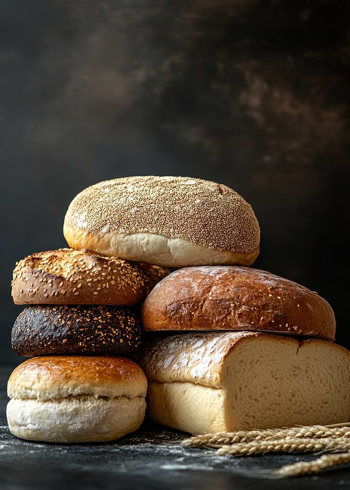 Assortment of Fresh Bread