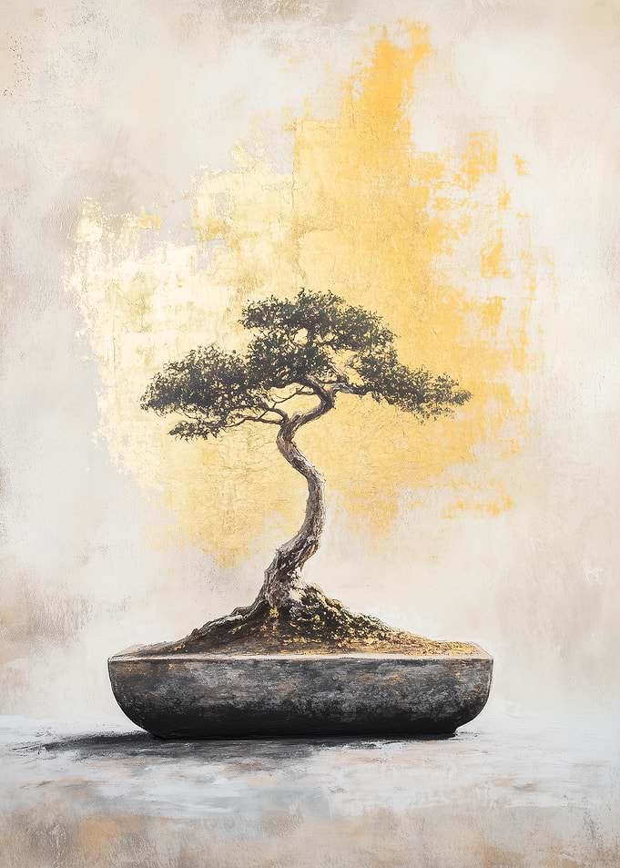 Bonsai Tree Painting