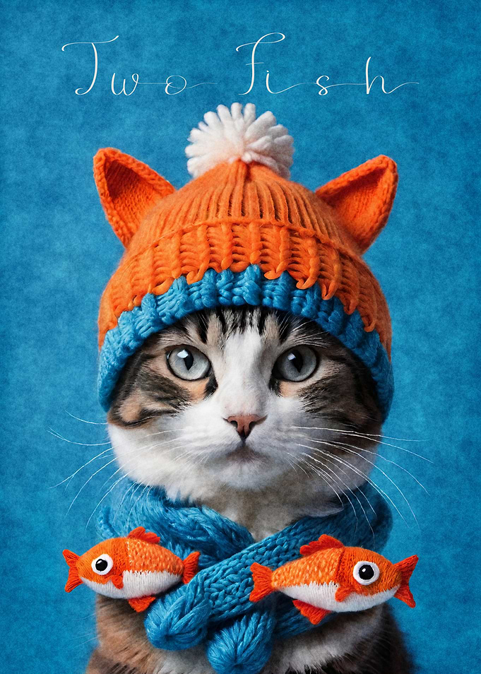 Pisces Cat - Two Fish
