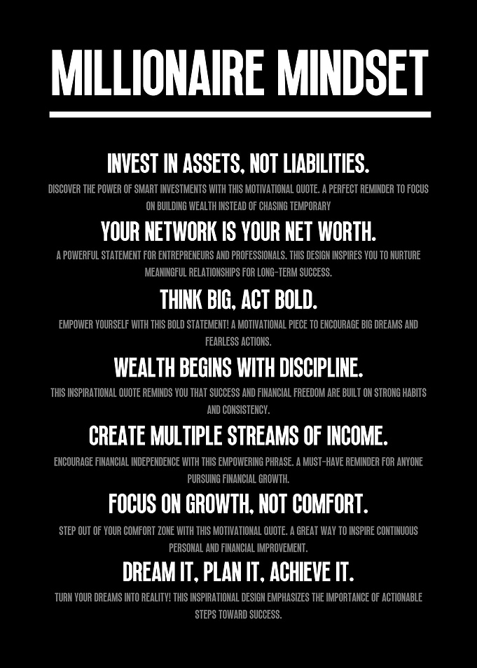 Millionaire Mindset Quotes