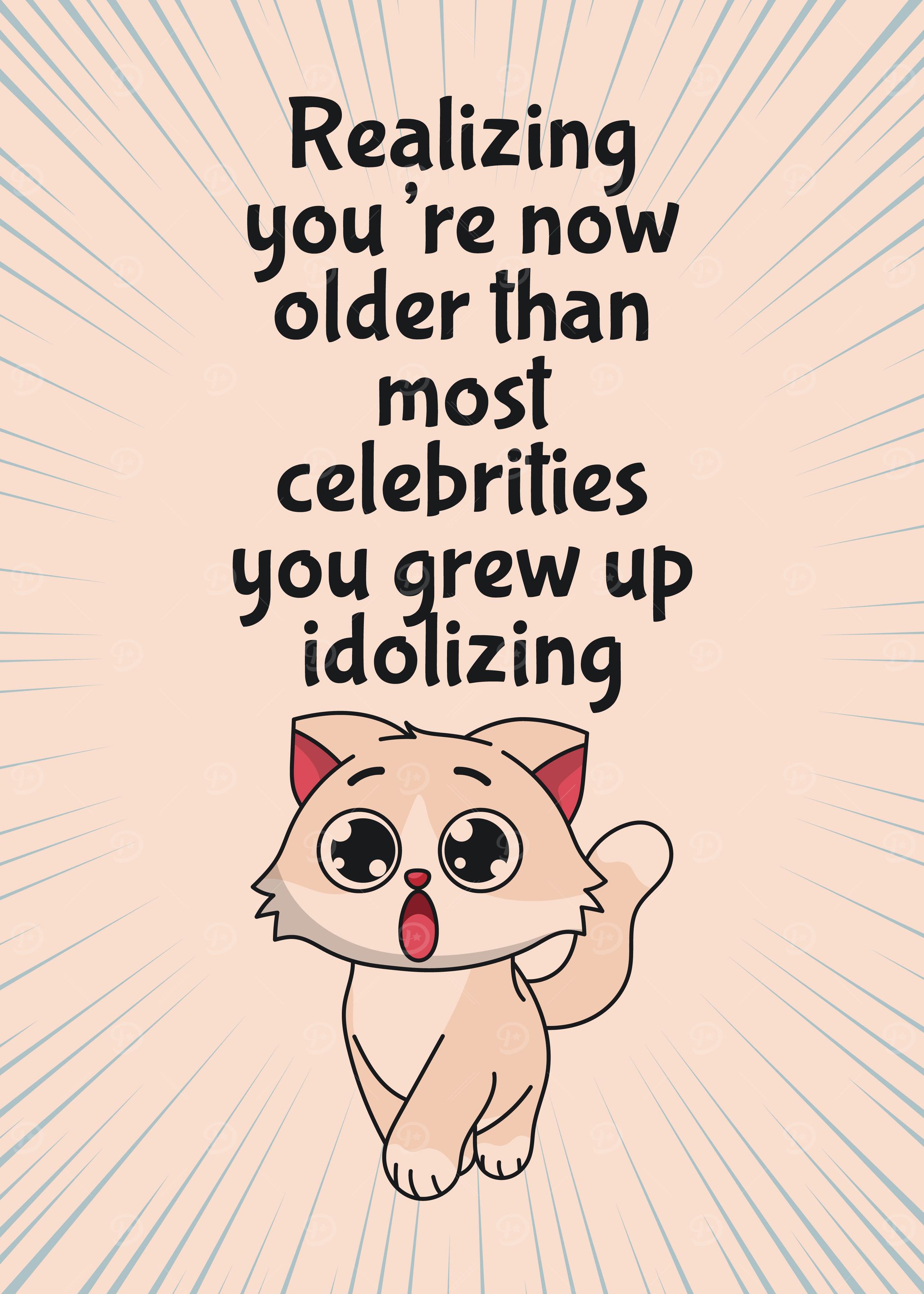 Funny meme, Older Than Celebrities