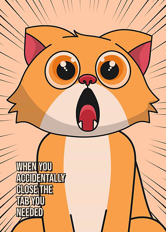 Cat Meme - Closed Tab