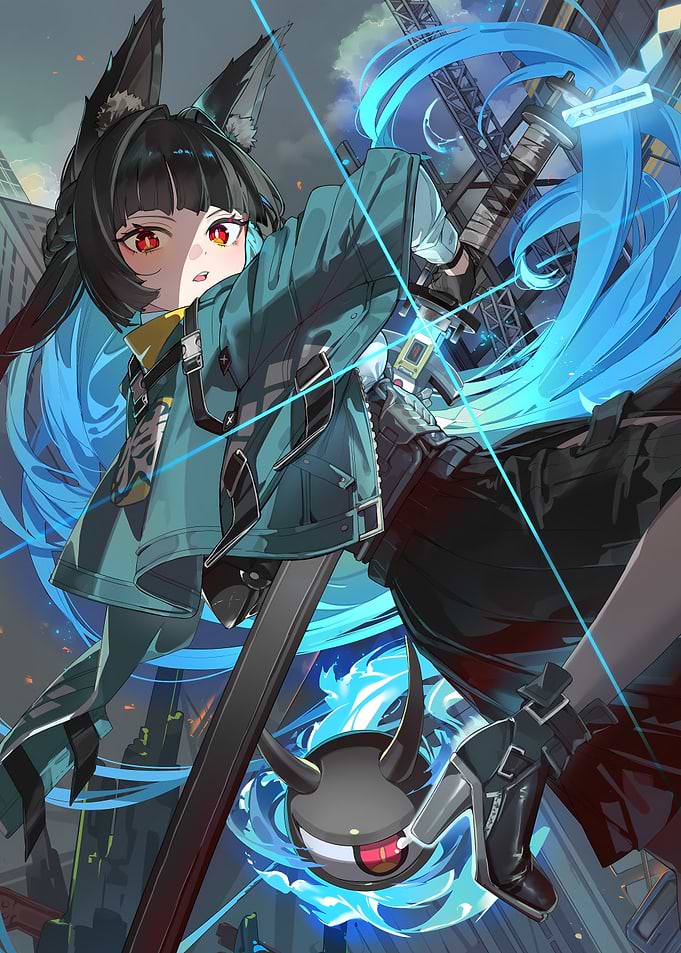 Girl with Sword