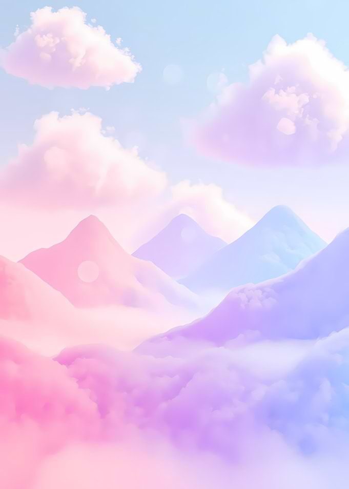Dreamy Mountain Landscape