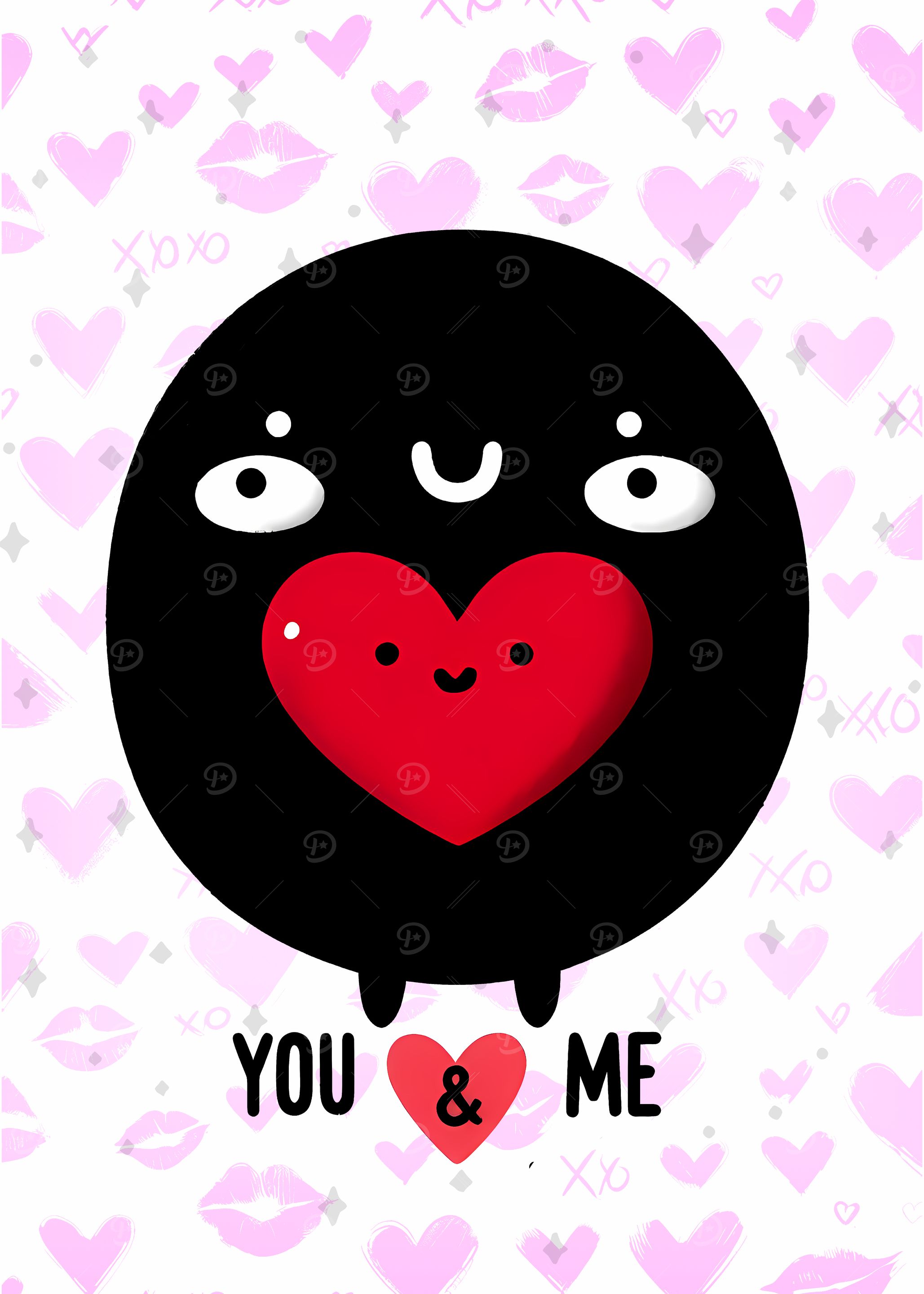 Cute Love Monster
