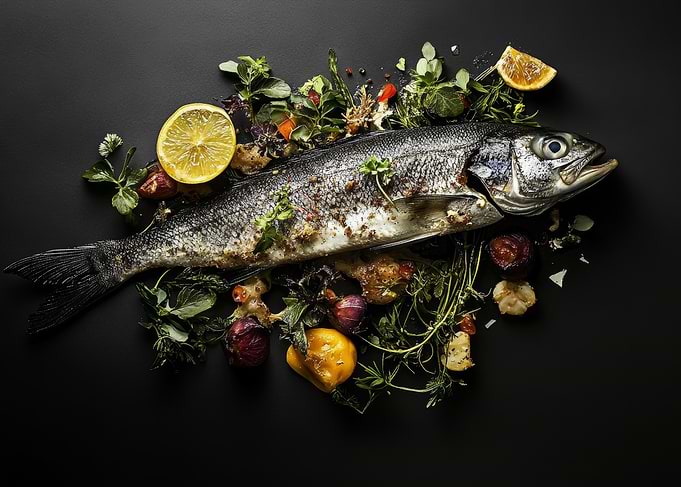 Roasted Fish with Herbs