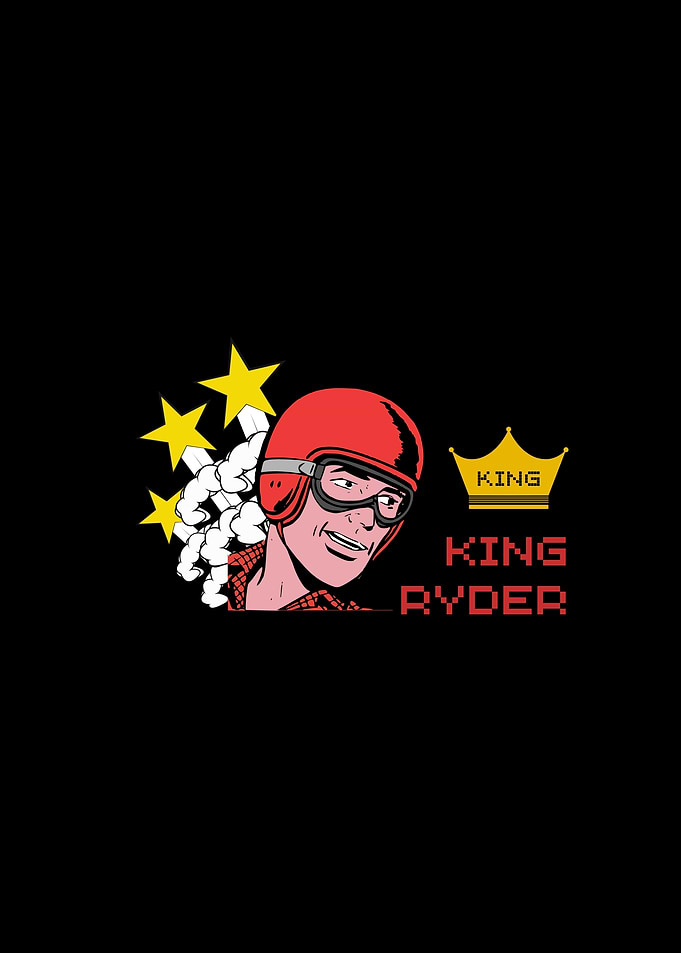 King Ryder Retro Design