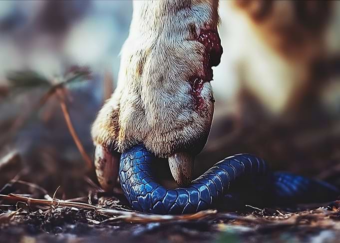 Lamb Crushing The Snake