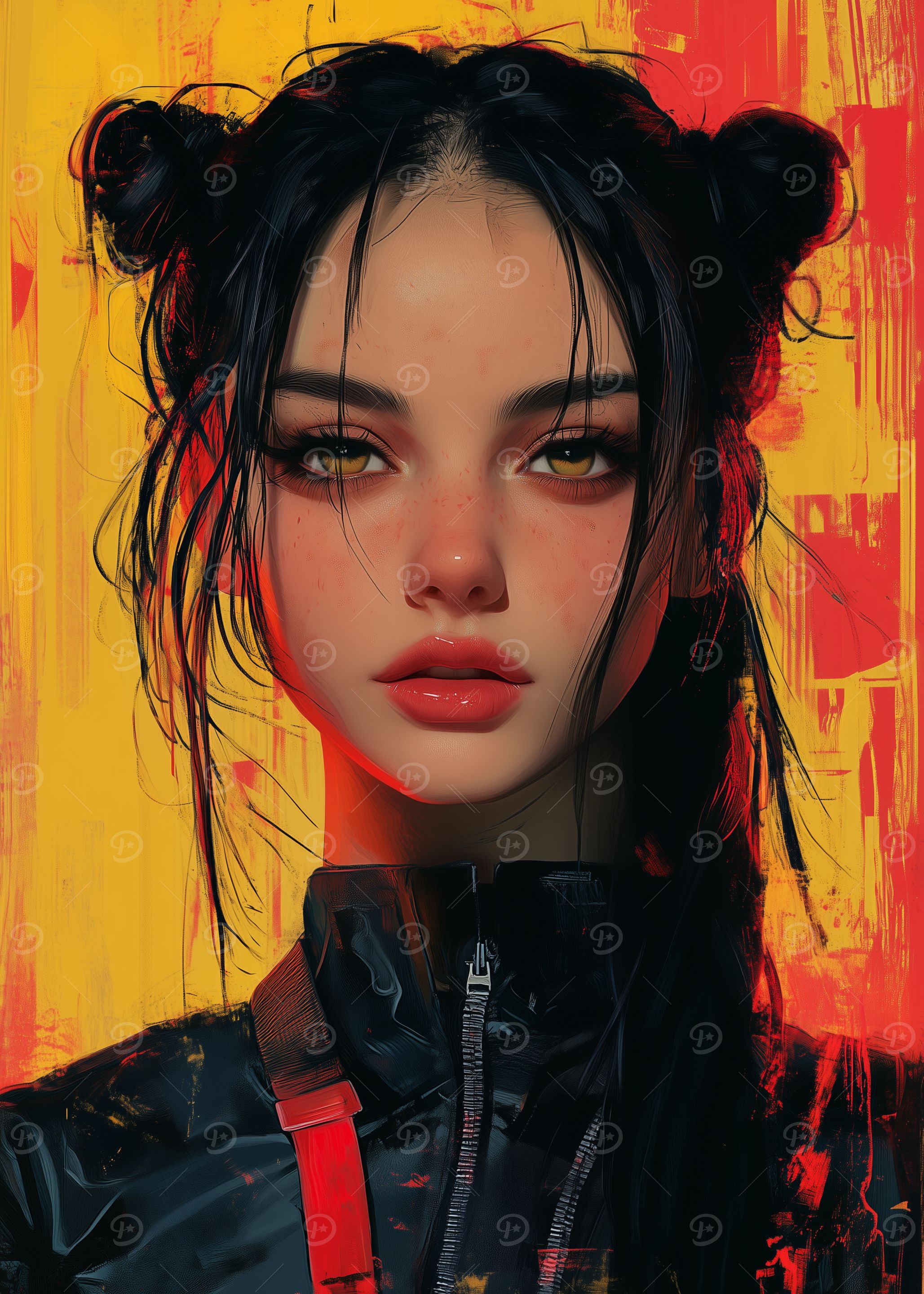 Anime Girl Portrait