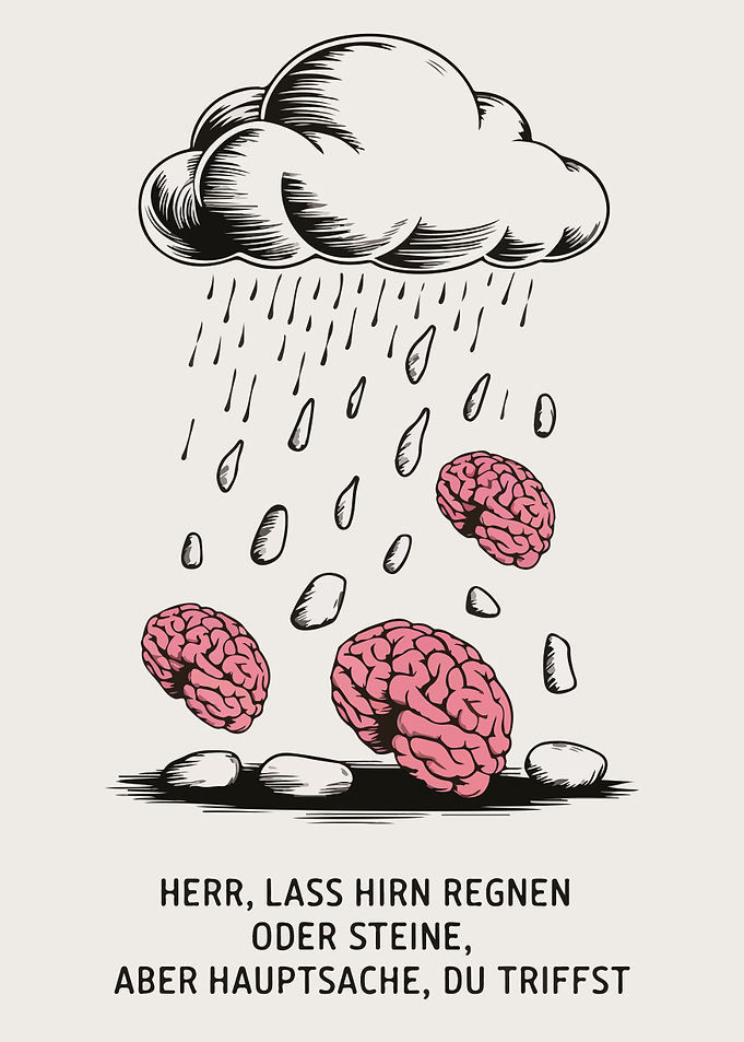 Brain Rain Illustration