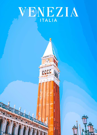 Venice Campanile Artwork