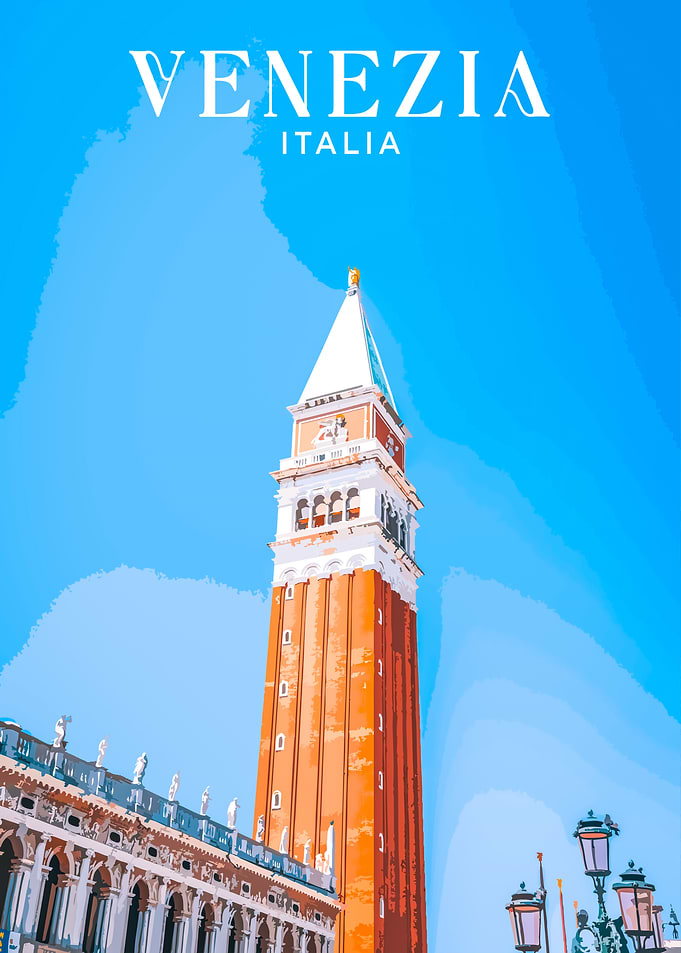 Venice Campanile Artwork