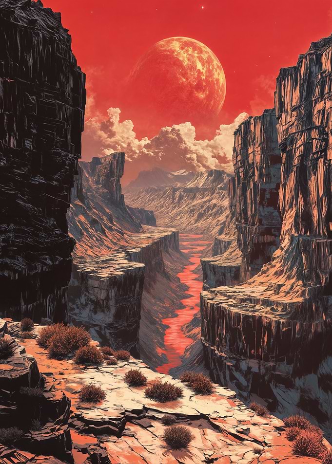 Red Planet Canyon