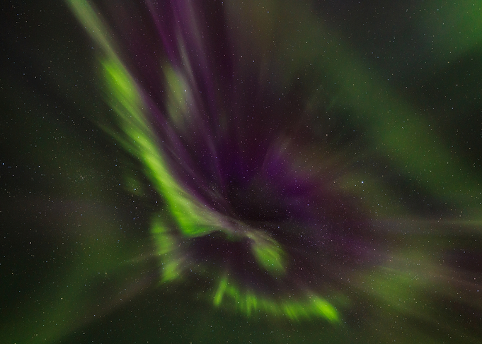 Aurora Borealis Night Sky