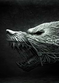 Wolf with Roots
