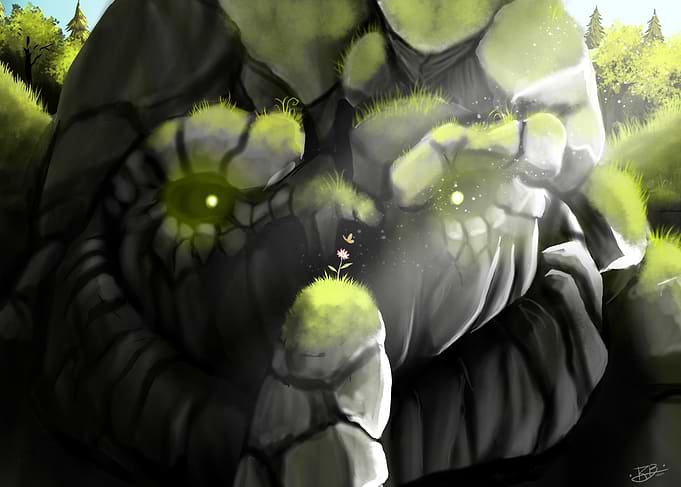Giant Stone Guardian