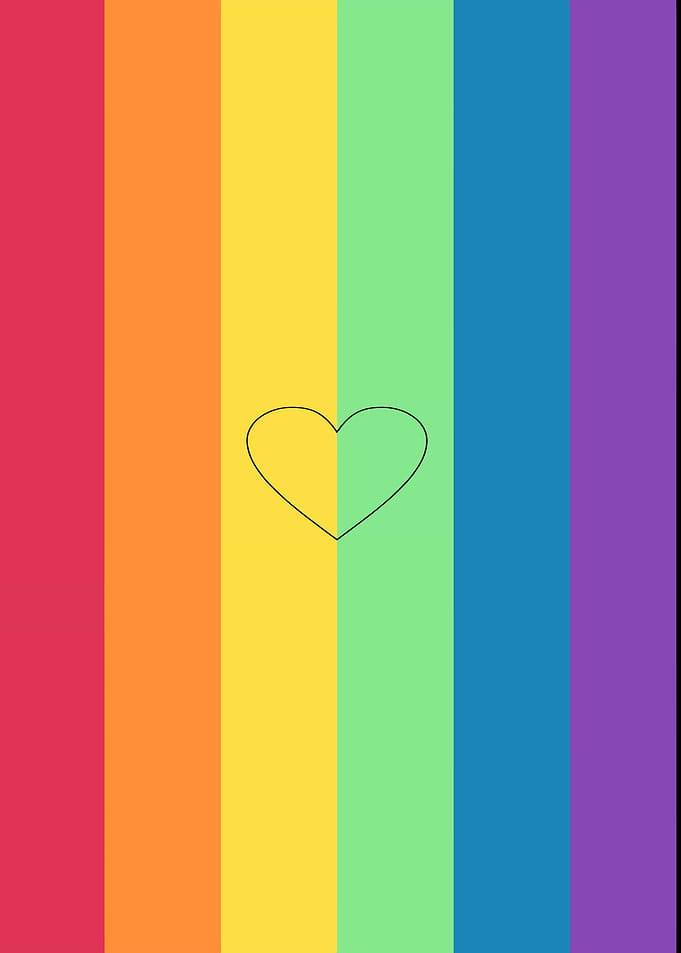 Rainbow Heart