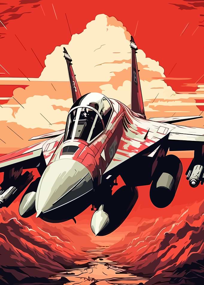 Fighter Jet Artwork