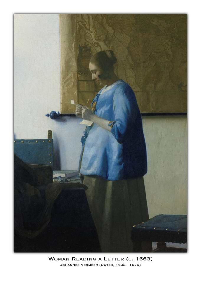 Woman Reading a Letter