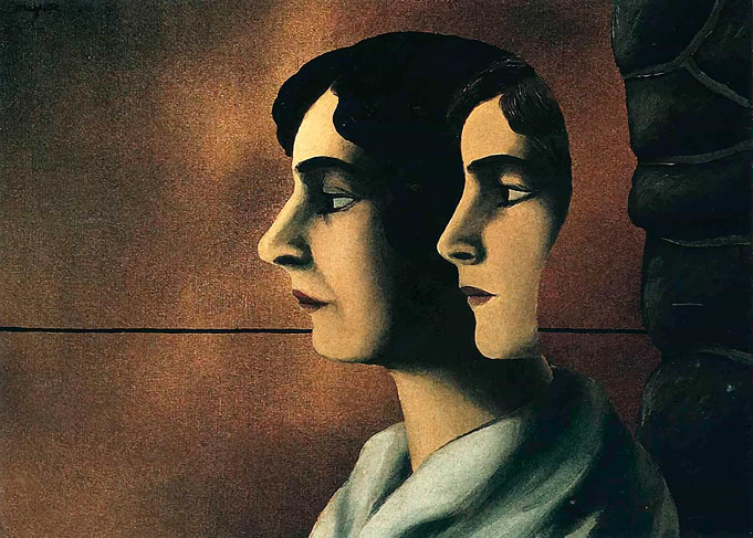 Rene Magritte Double Portrait of a Woman