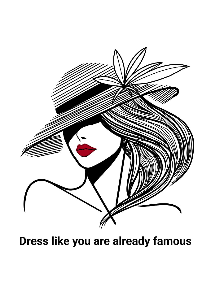 Fashion Illustration - qoute