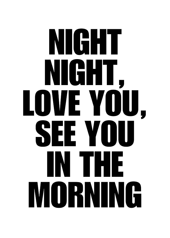Night Night, Love You
