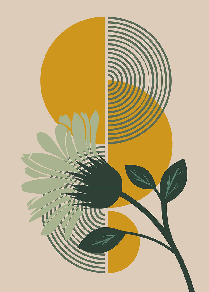 Abstract Floral Art