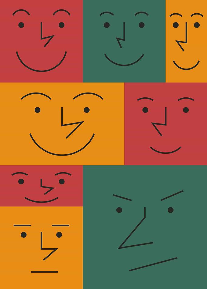 Portraits of different shapes