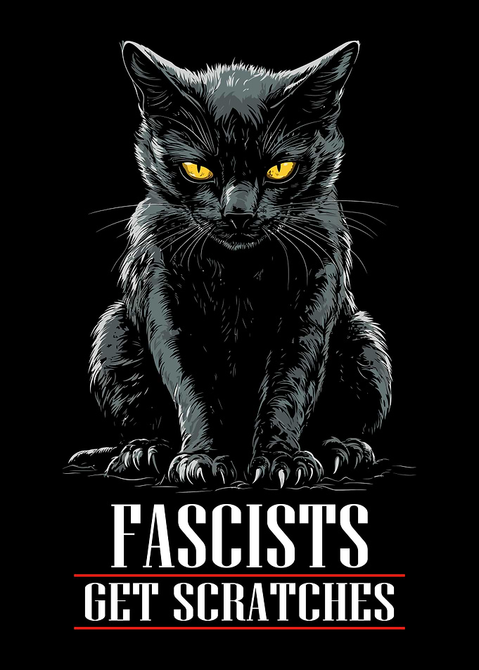 Cats Against Fascists Meme Get Scratches