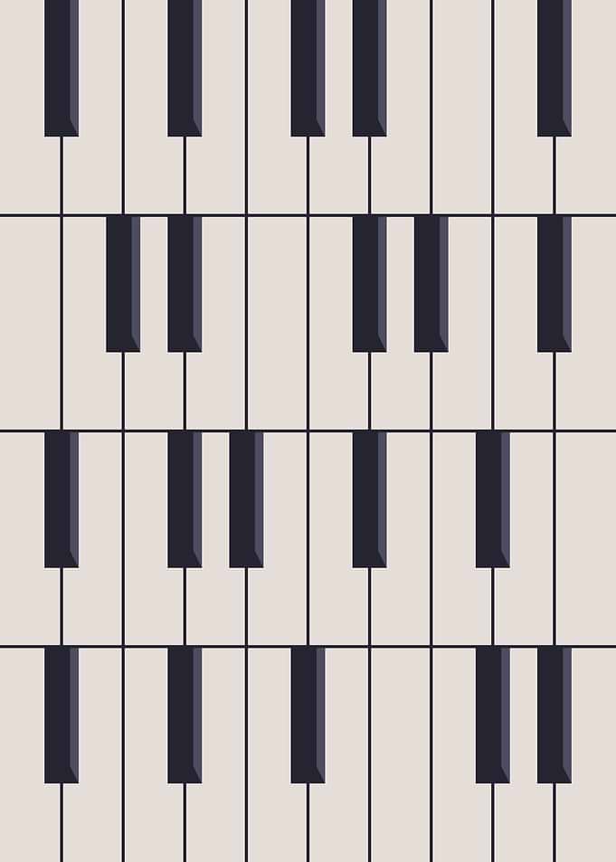 Chaotic piano keys