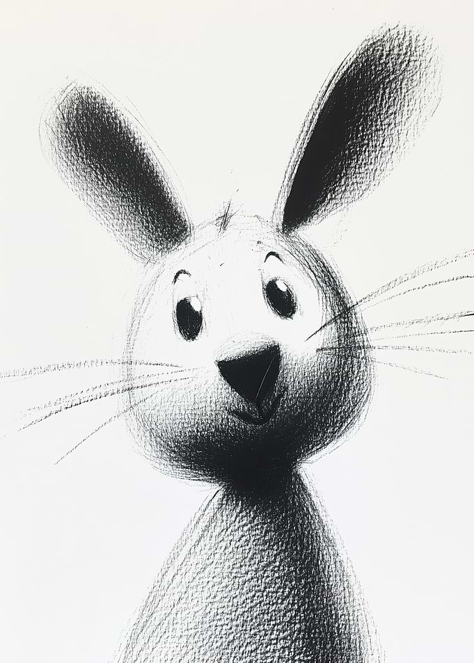 Cute Bunny Illustration