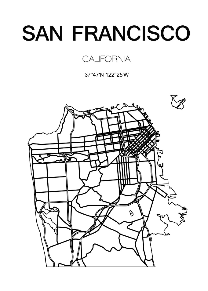 San Francisco City Map
