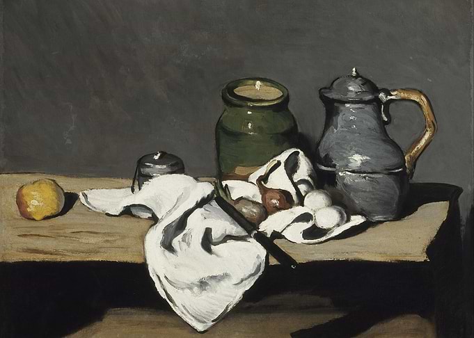 Still Life with Jug and Jar
