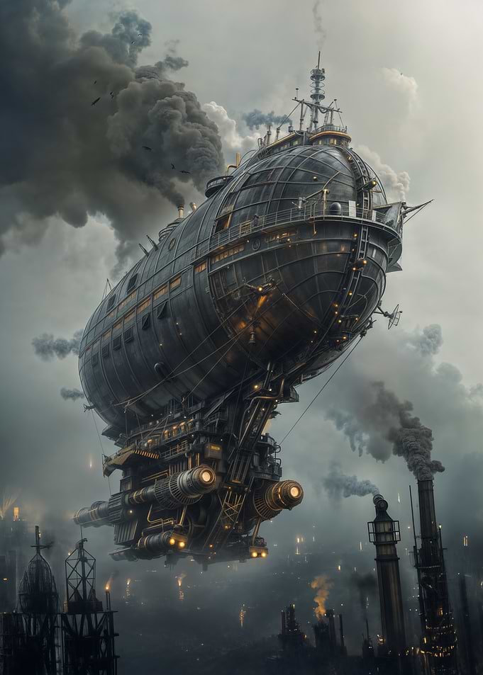 Steampunk Airship
