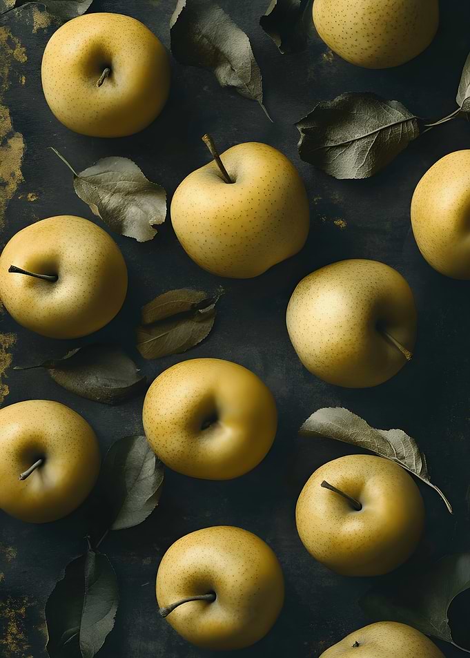 Golden Apples Still Life