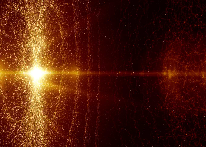 Golden Light Burst