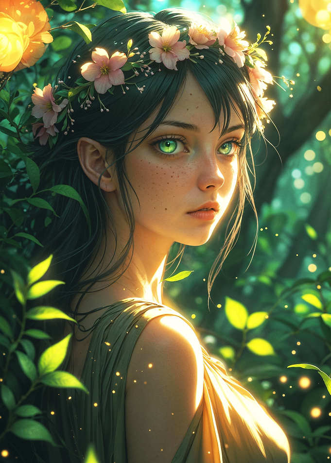 Enchanted Forest Maiden