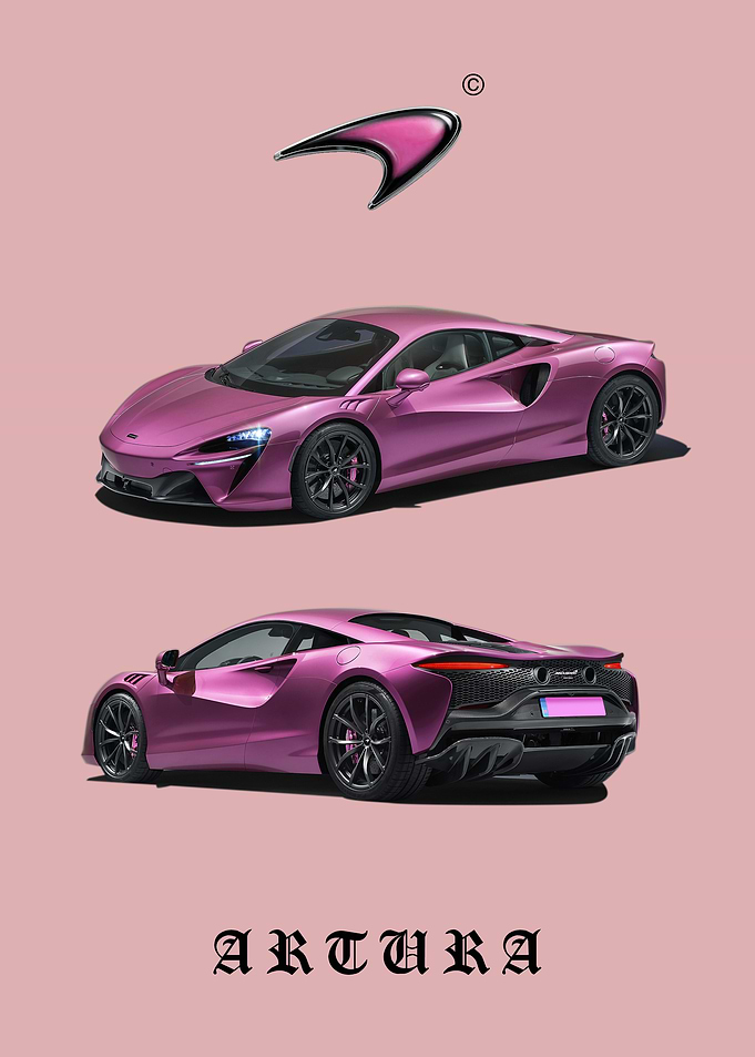 Pink McLaren Artura
