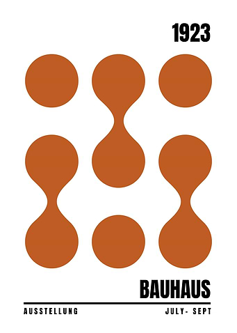 Bauhaus 1923 Poster