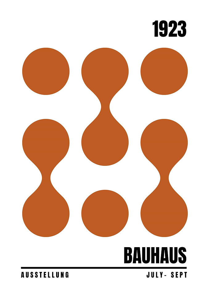 Bauhaus 1923 Poster