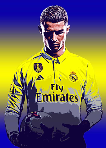 Cristiano Ronaldo in Yellow Jersey