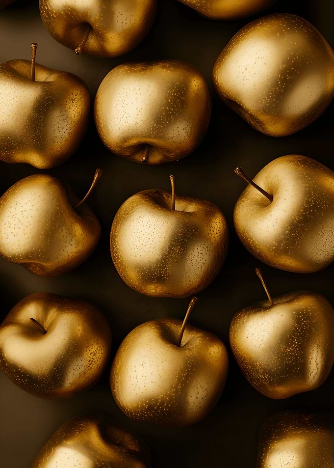 Golden Apples Still Life