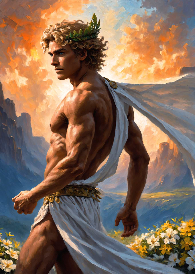 'Light Bringer' - Apollo Painting