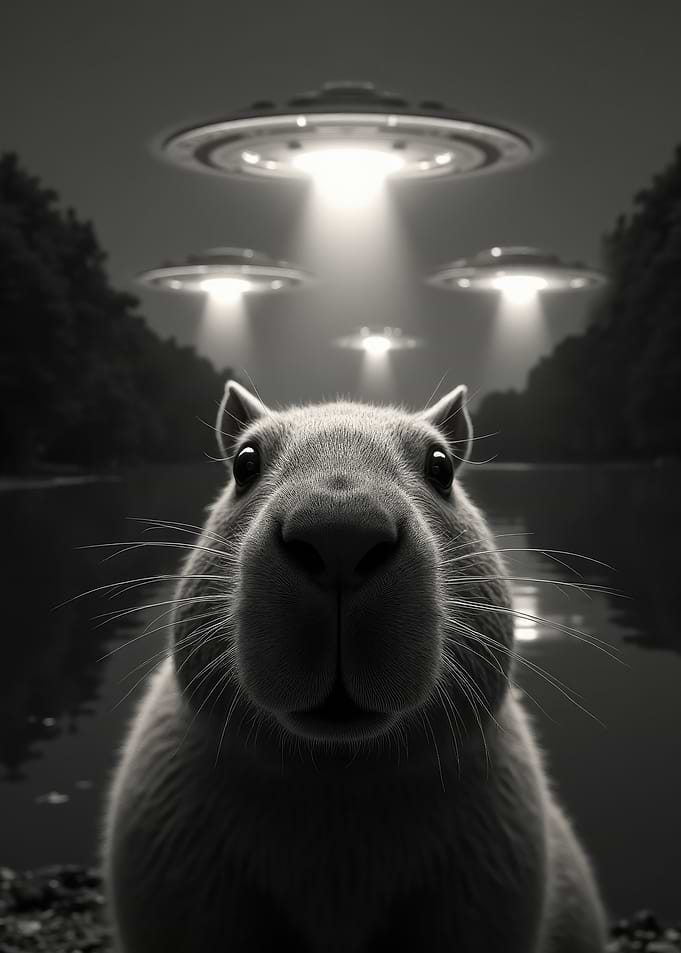 Capybara UFO Encounter